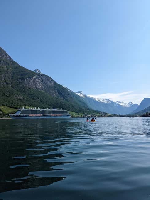 Olden: Fjord Kayaking + Drysuit & Safety Boat - The 15-minute safety briefing that sets your confidence up