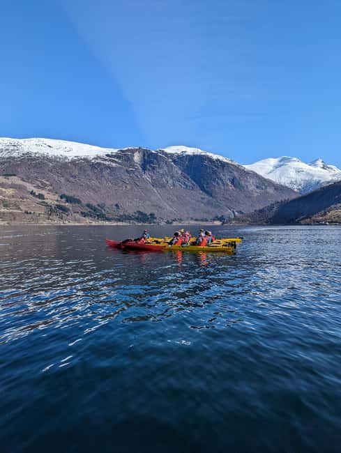 Olden: Fjord Kayaking + Drysuit & Safety Boat - How the guide turns scenery into stories you can use