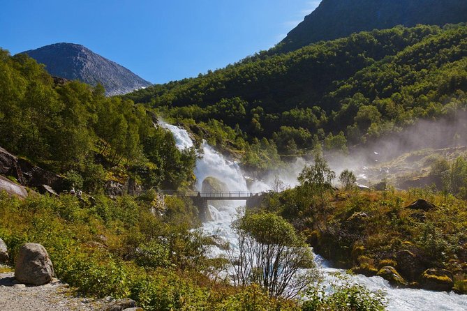 Olden Shore Excursion: the Amazing Briksdal Glacier - The Hike to the Glacier Lake: Waterfalls, Mists, and Scale