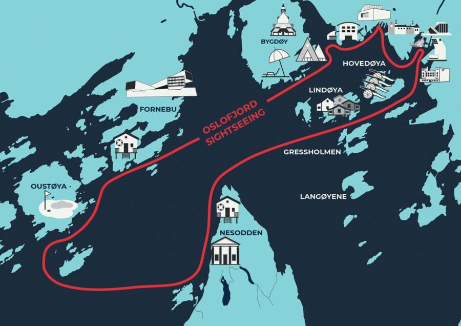 Oslo: 100% Electric Oslofjord Sightseeing Cruise - Audio guide in English: how to make it work on a moving boat