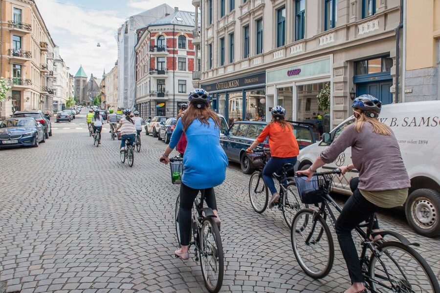Oslo: 3-Hour Highlights Bike Tour - Akershus Festning ramparts: the walk-off-the-bike moment