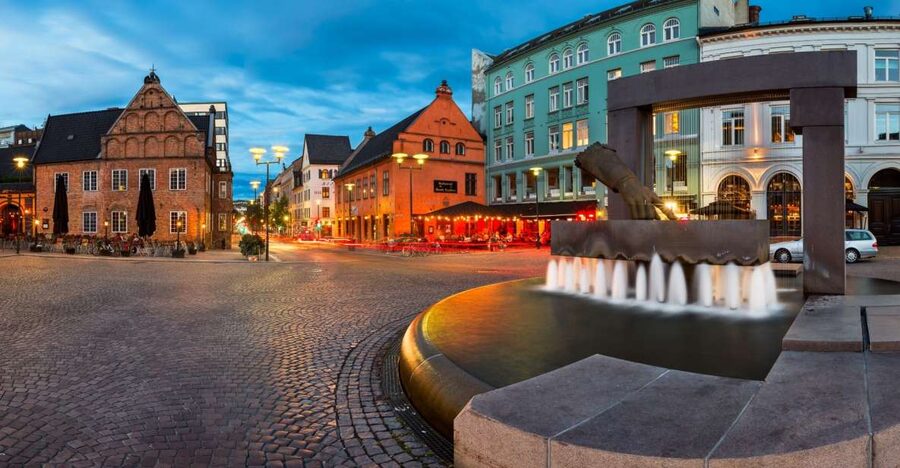 Oslo: Historic Myths & Legends Evening Walking Tour - Christiania Torv, where Oslo’s everyday life overlaps history