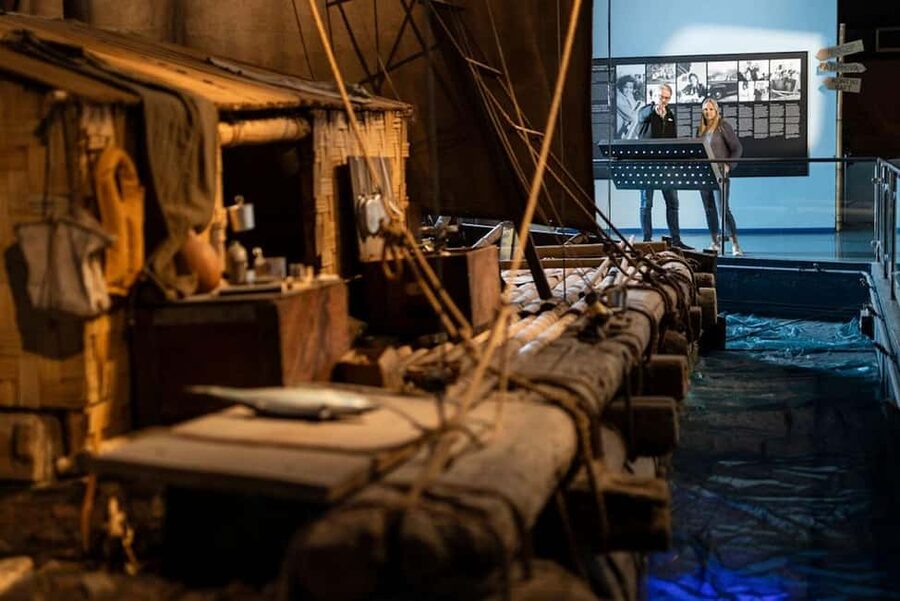 Oslo: Kon-Tiki Museum Entry Ticket - The Easter Island cave replica you can actually walk through
