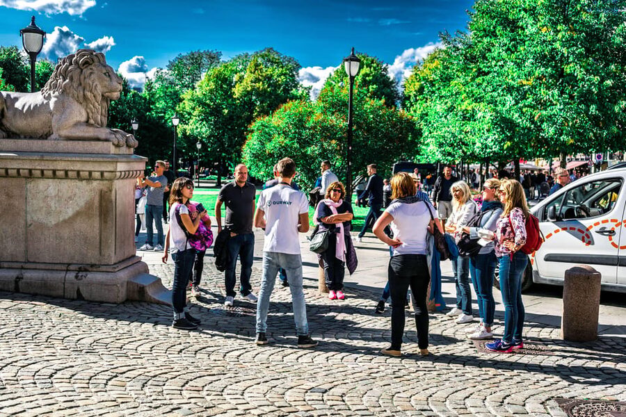 Oslo: Private Walking Tour - Akershus Fortress and the Oslo Fjord view that changes the mood