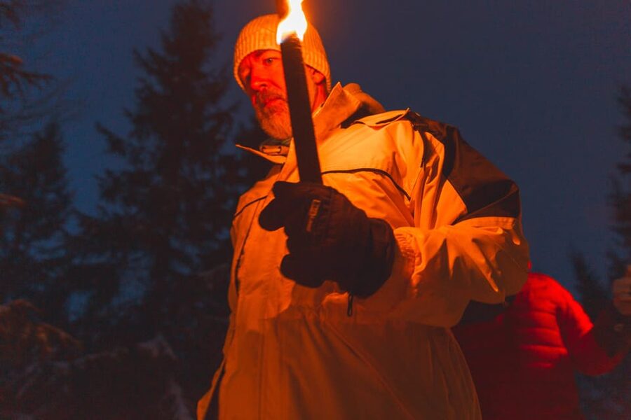Oslo: Snowy Forest Torchlight Walk with Campfire - Torchlight Walk Through the Snowy Trees: What the 45 Minutes Really Feels Like