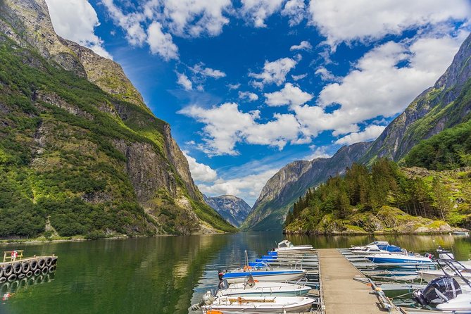 Oslo To Sognefjord Private Full Day Roundtrip Including Flam Railway - Gudvangen boat ride: Sognefjord and Nærøyfjord in motion