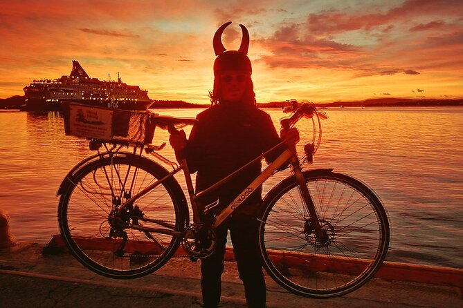 Oslo Winter Highlights Bike Tour - Getting started at Nedre Slottsgate (and what to look for)