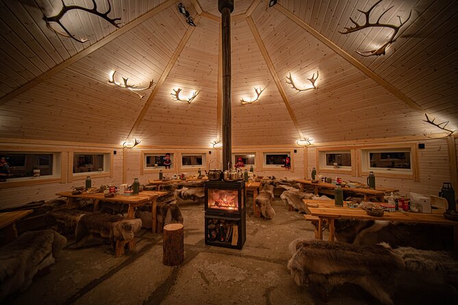 Overnight Stay with Reindeer Sledding & Feeding - Sami Dinner in the Lavvu: Stew, Hot Drinks, and Real Atmosphere