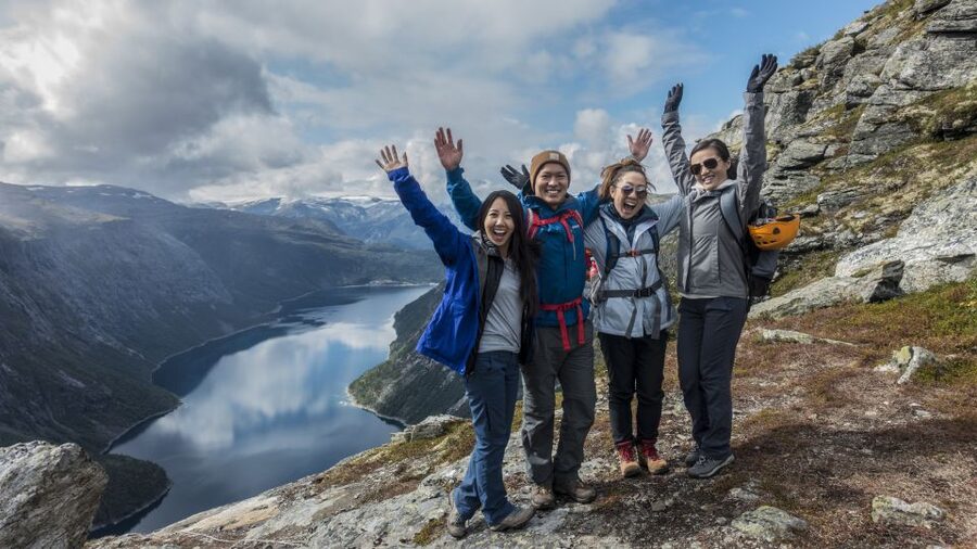 Overnight: Trolltunga Via Ferrata Sky Ladder Glamping - Sunset Dome evening: talks, Norwegian fairy tales, and quiet viewpoint time