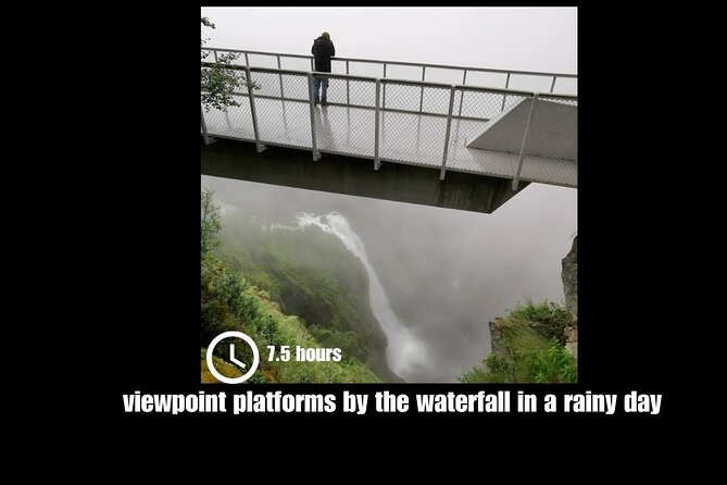 Private day tour to the Vorings Waterfall— Norway's most visited - Fjord bridges and the Eidfjord stop that stays optional