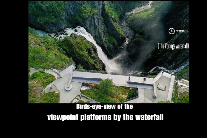 Private day tour to the Vorings Waterfall— Norway's most visited - Stop at Møbådalen: short viewpoints, big payoff