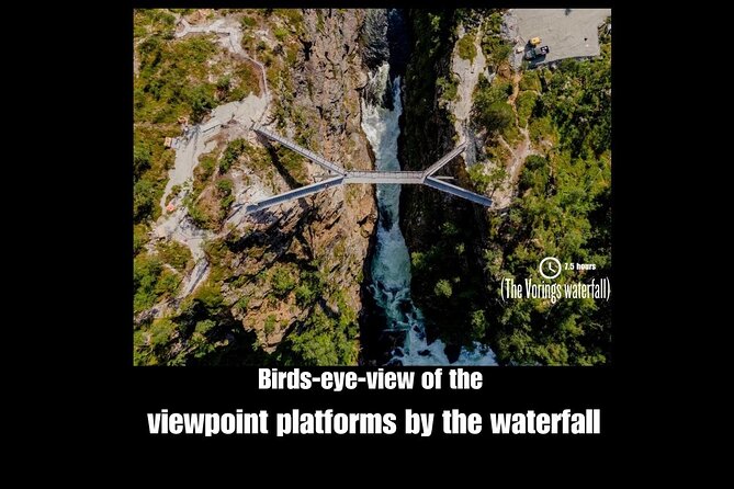 Private day tour to the Vorings Waterfall— Norway's most visited - Voringfossen: your 1-hour waterfall focus time