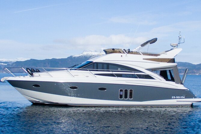 Private evening or afternoon cruise in Bergen - The yacht setup: why multiple decks make the trip better