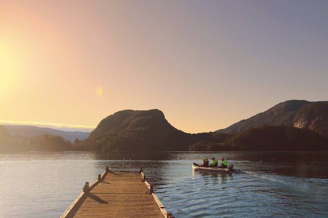 Private Fjordcruise by Luxury Pontoon Boat - Bergen Fjords - 8:00 am pickup and the 50 minute transfer that sets the day up