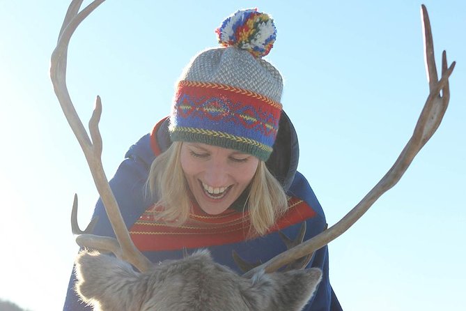 Reindeer Sledding Experience and Sami Culture Tour from Tromso - Inside the lavvu: hot drinks, bidos, cake, and warmth by the fire