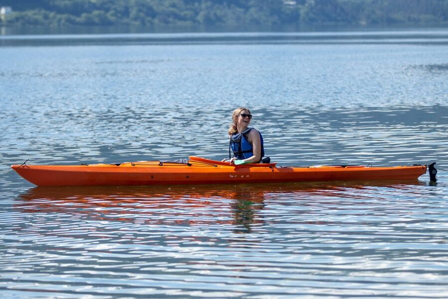 Rental - Sea Kayak - Vangsvatnet Kayak Rental: calm water, big mountain views
