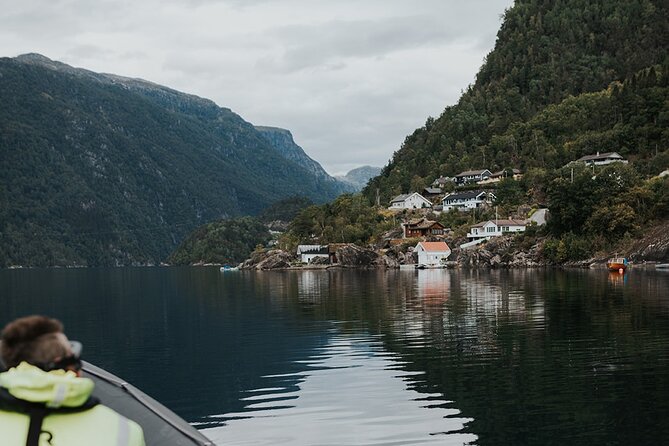 Scenic Hardangerfjord & Fyksesund RIB adventure from Norheimsund - Price and value: what $112.77 buys in a short fjord sprint