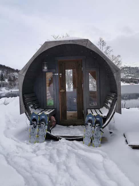 Senja: Wood-Fired Sauna Barrel - Valvåg Views From a Sauna Barrel