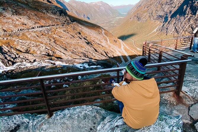 Sightseeing Tour in Trollstigen - Land of Trolls - Stigfossen Waterfall and Trollveggen Besoksenter, Troll Wall Viewing Done Sensibly