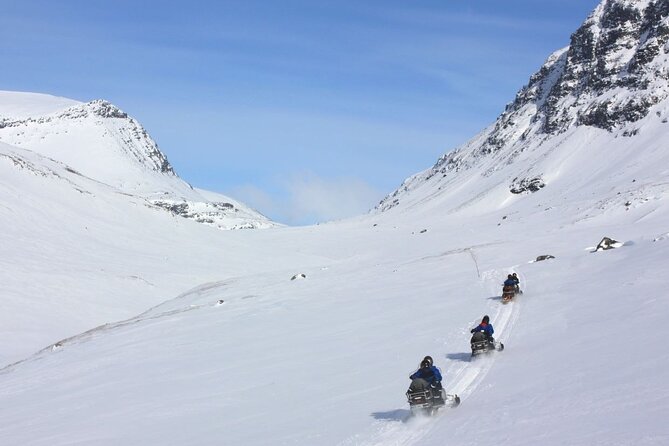 Snowmobile Evening Adventure outside Tromsø - Getting kitted up at Camp Tamok, not just dropped off in the cold