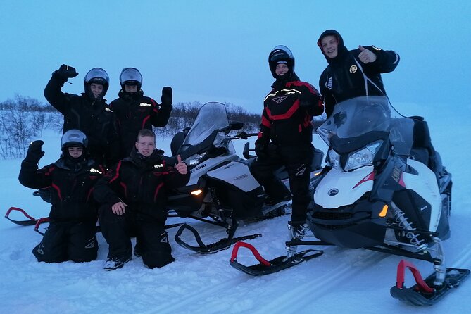Snowmobile safari in the mountain plateau of Finnmarksvidda - Equipment and snowmobile condition: what to expect