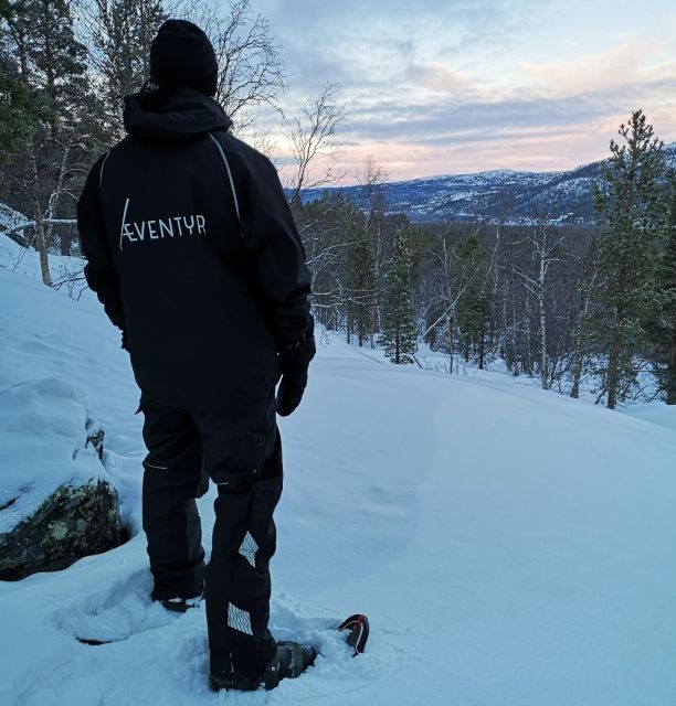 Snowshoeing Adventure to the Enchanting Frozen Waterfall - Alta’s Orvvosfossen Snowshoe Trail, in plain terms
