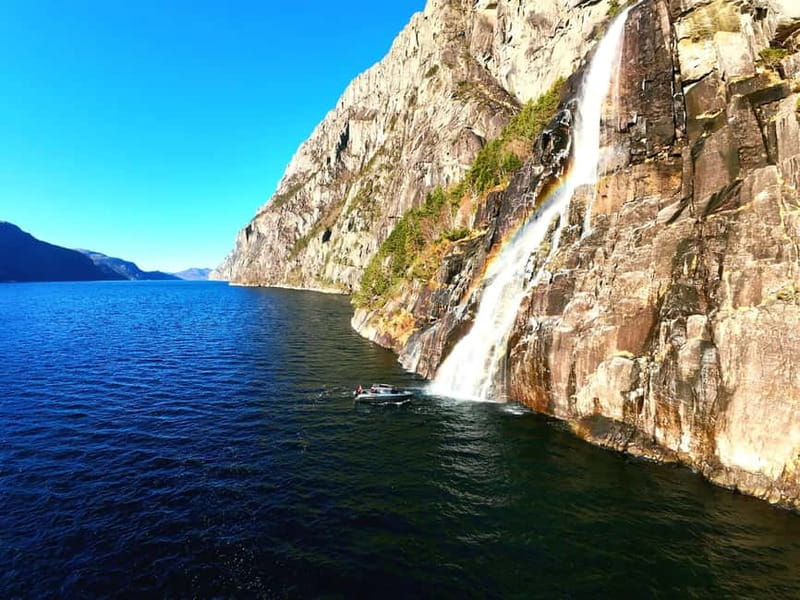 Stavanger: Boat Safari to Lysefjord and Preikestolen - Cruising Lysefjord with stories that actually match the scenery