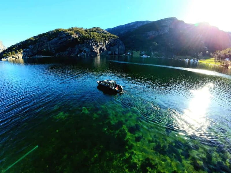 Stavanger: Boat Safari to Lysefjord and Preikestolen - Pulpit Rock from the water: a controlled dose of Norway’s most famous cliff