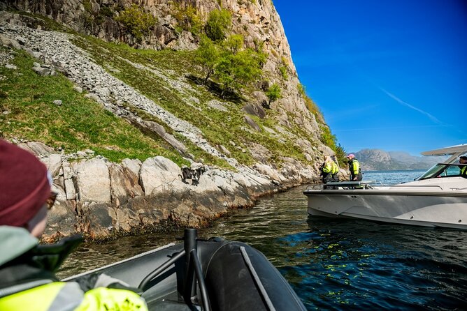 Stavanger: Guided Lysefjord Safari on Speedboat - Whiskey Falls: What 75 Meters of Mist Feels Like