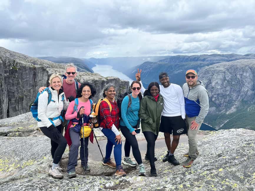 Stavanger: Kjerag Hike with Guide and Transportation - Safety briefing and guided hiking: why small group feels calmer