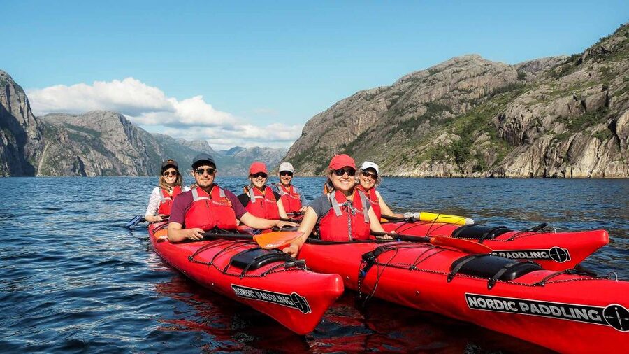 Stavanger: Lysefjord Kayak Safari (Waterfalls & Pulpit Rock) - Snacks, Short Breaks, and Learning That Fits the Day