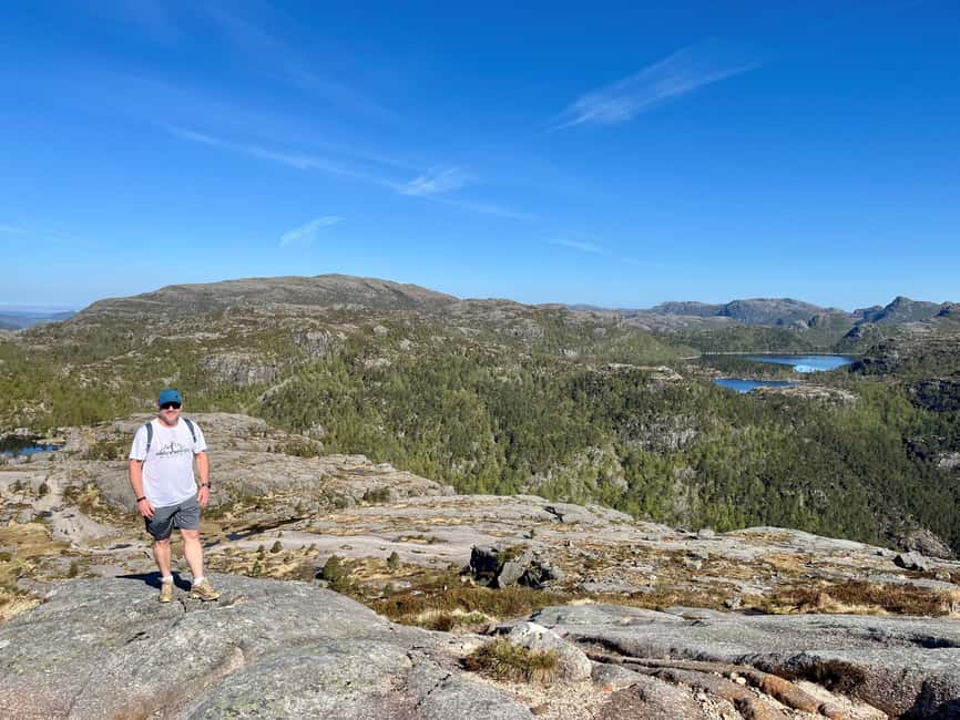 Stavanger/Sandnes: Preikestolen Guided Hidden Nature Hike - Preikestolen, from above first, then up close at the cliff edge