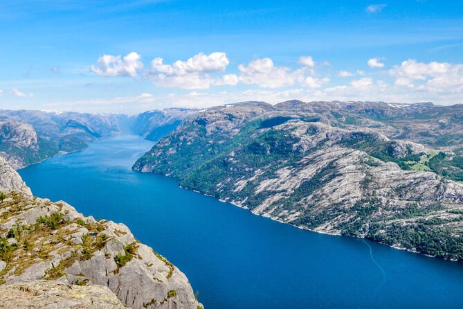 Stavanger: Waterfalls, Caves and Rock Tour By Sea - Pulpit Rock From the Water: What You’re Really Seeing