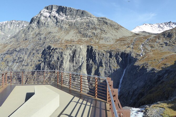 Trollstigen 100% Highlights Fjord to Troll 10 stops 16 seats max - Liabygda Church, where the fjord splits into Tafjord and Geiranger