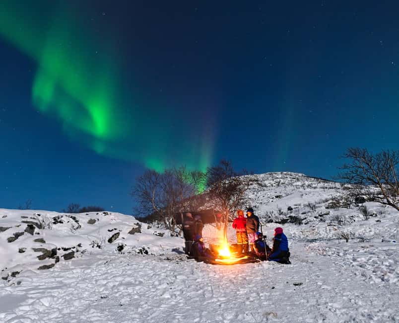Tromsø: All-Inclusive Northern Lights Hunt - Entering the warm gear zone: thermal suit, boots, and camp comfort