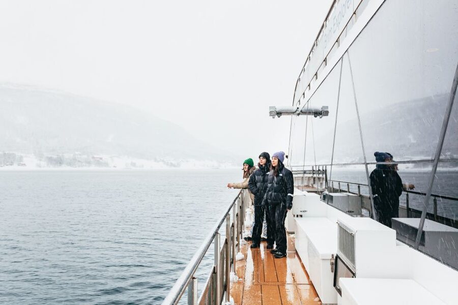 Tromsø: Arctic Fjord Cruise With Stop On Land At Fish Racks - Ramfjorden and Rystraumen: where the photo stops actually help