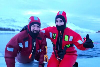 Tromso Arctic Fjord Floating