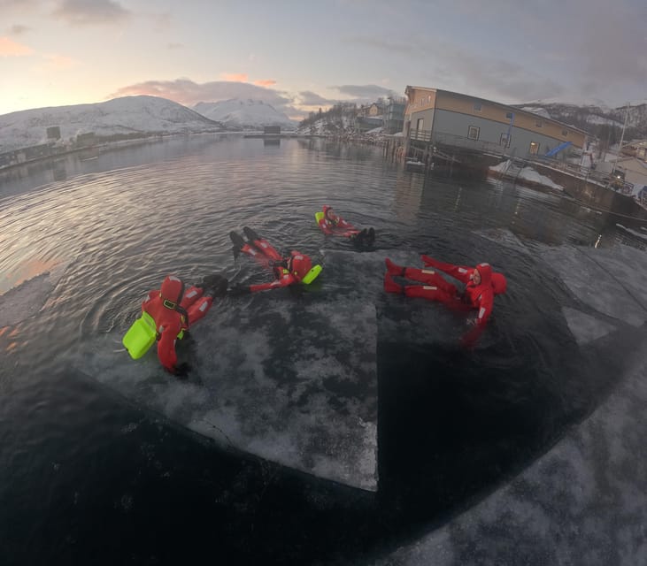 Tromsø: Arctic Fjord Floating in Survival Suit - Suit up and get set for ice-cold water