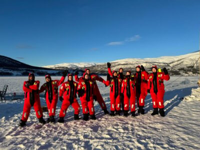 Arctic Floating with Snacks and Drinks