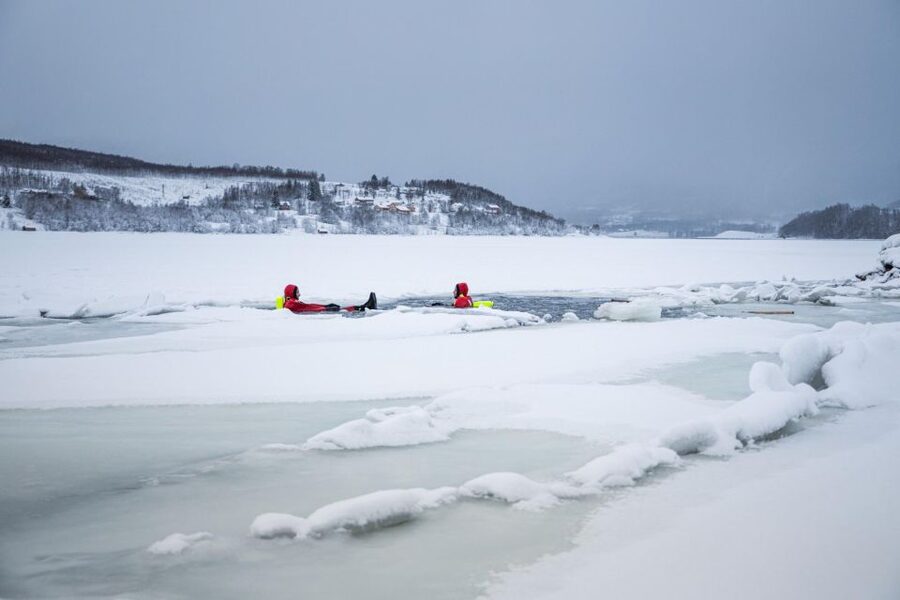 Tromsø: Arctic Floating with Snacks and Drinks - The Toilet Reality Check: Outdoor Comfort