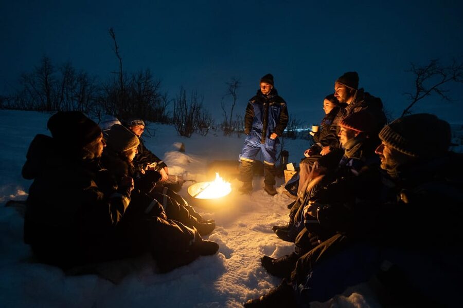 Tromsø: Aurora Borealis, Campfire, Hot Meal, Arctic Tour - The Mercedes Sprinter drive: comfort, but plan for winding roads