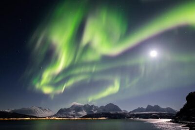 Aurora Borealis, Campfire, Hot Meal, Arctic Tour
