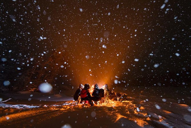 Tromso Aurora Hunt with Bonfire, Soup, Winter Gear & Transfers - Photos you can actually use later