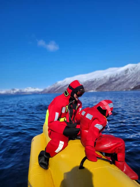 Tromsø: Banana Tube Ride with Arctic Floating - The Van to Kaldfjord: Why That Setup Is Worth It