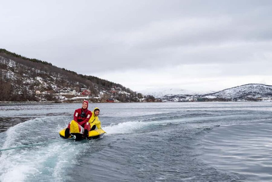 Tromsø: Banana Tube Ride with Arctic Floating - Guides Matter: Raul, Fabricio, Jonas, and The Human Side of Safety