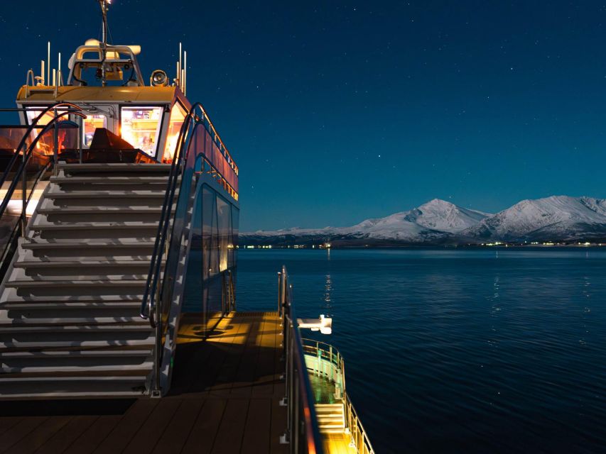 Tromso Electric Northern Lights Cruise - How the crew searches from water, and what that means for your odds