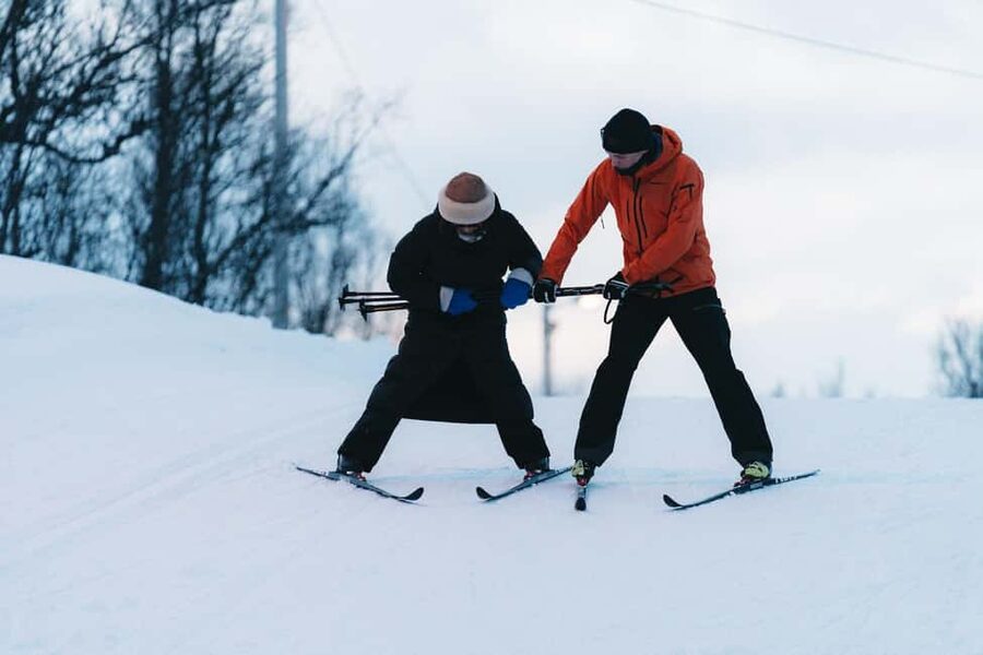 Tromsø: Learn to Ski - Developed With Local Olympic Champion - What you must wear: clothing is on you