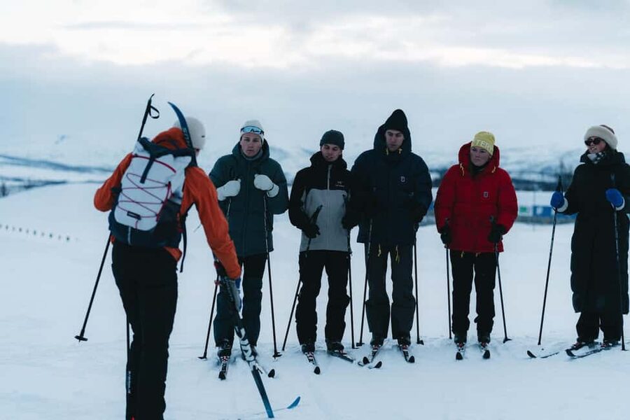 Tromsø: Learn to Ski - Developed With Local Olympic Champion - Finding the start point at night: a small detail with big payoff