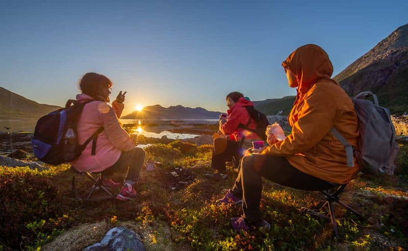 Tromsø: Midnight Sun Hike in the wilderness - The Drive Out of Town and the First Arctic Light