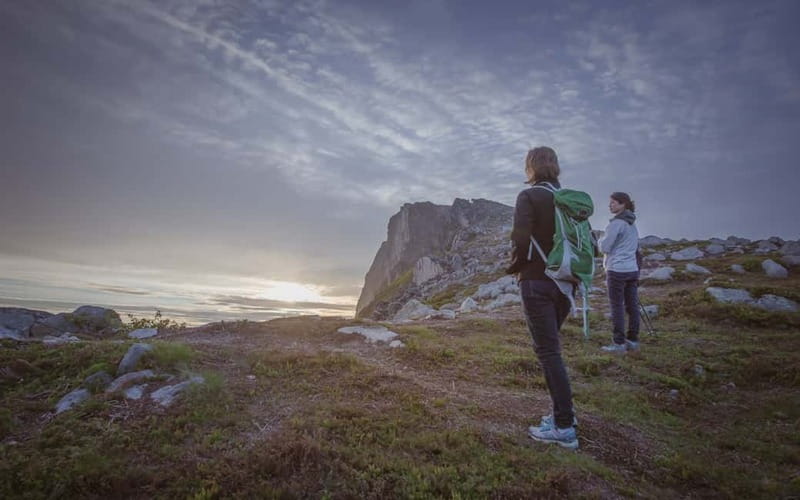 Tromsø: Midnight Sun Hike in the wilderness - The Viewpoint Moment: When Midnight Sun Really Hits